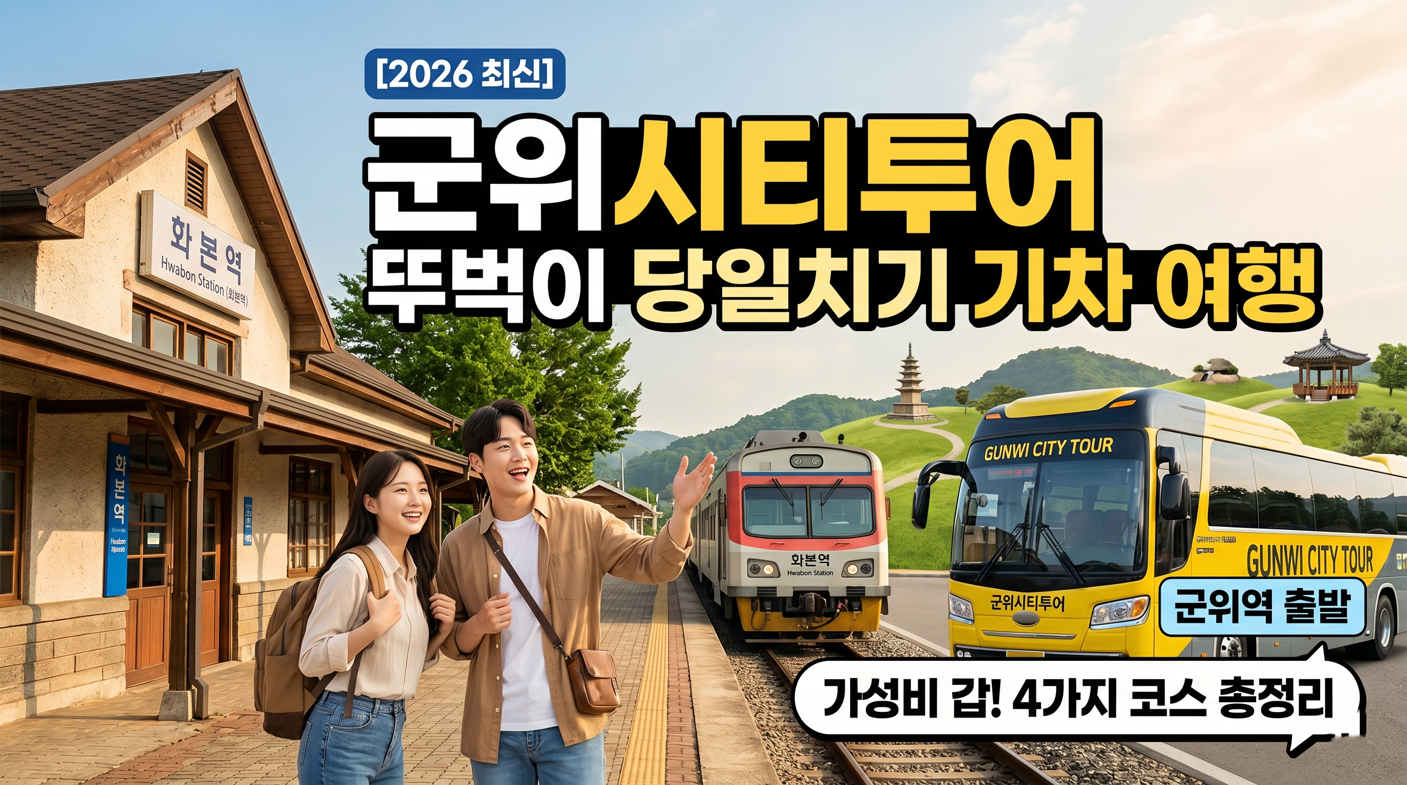 [2026 최신] 뚜벅이 당일치기 여행 추천! 가성비 갑 ‘군위시티투어’ 코스 및 가격 총정리