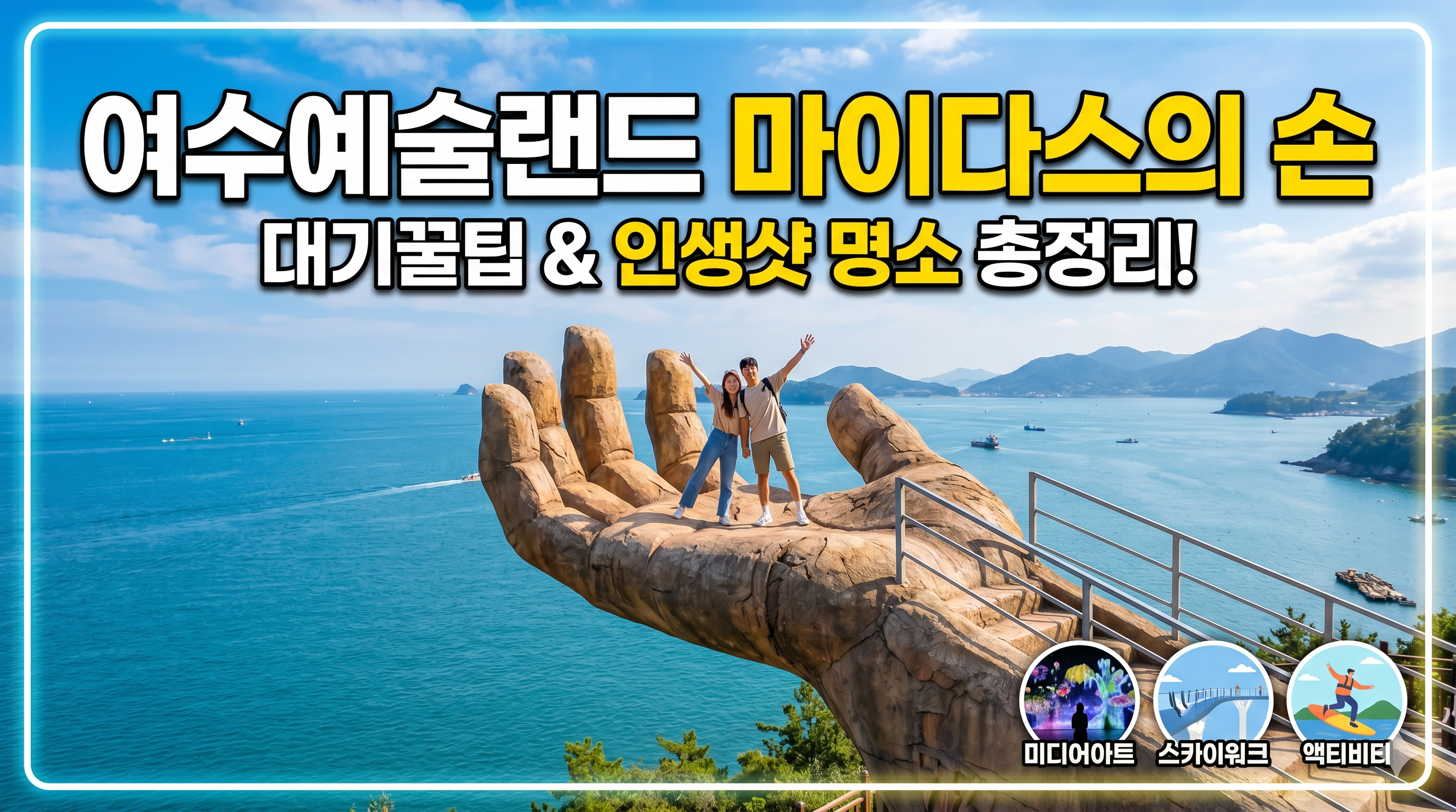 여수예술랜드 마이다스의 손: 대기시간, 입장권, 액티비티 총정리 | 여수 여행 추천