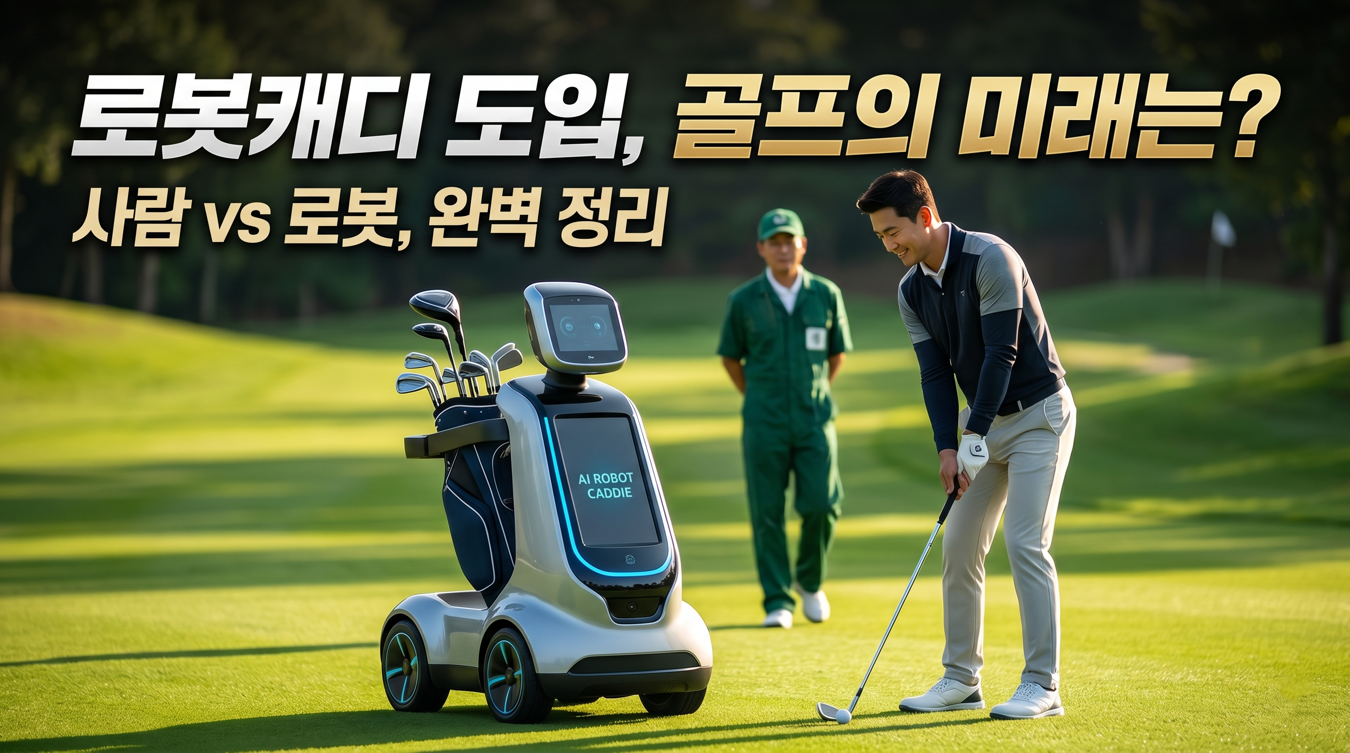 ⛳ 로봇캐디 도입, 골프장 산업의 미래를 어떻게 바꿀까? (도입 시기, 장단점, 전망 총정리)